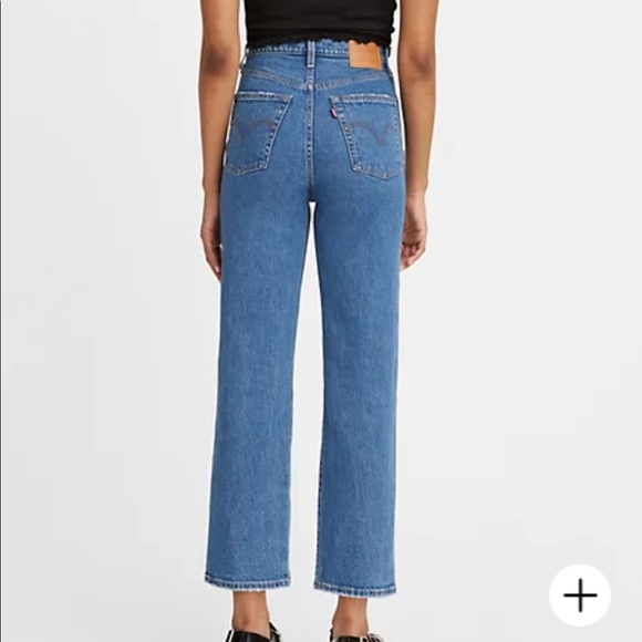 LEVI'S ribcage straight ankle jeans - Picture 2 of 2